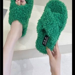 Soft and Fuzzy house slipper